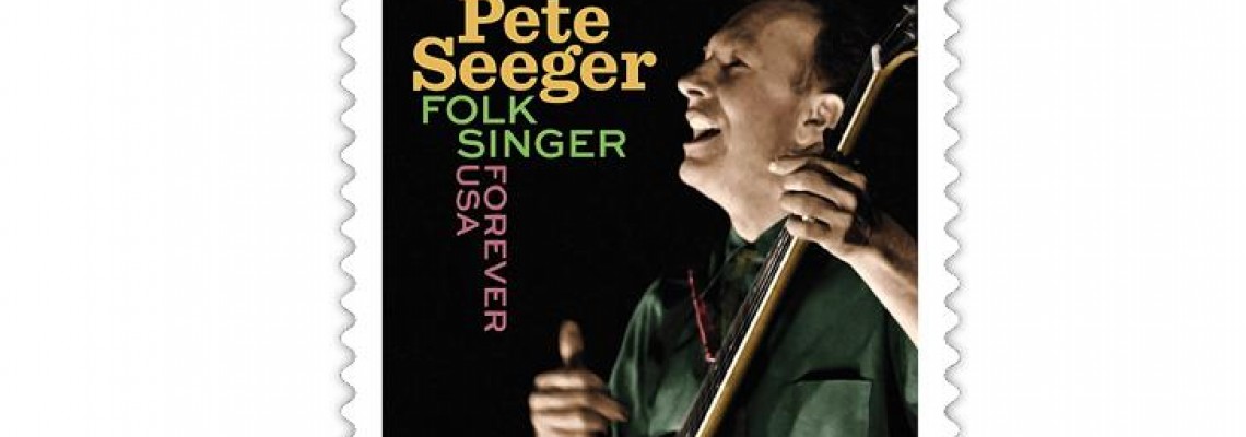Folk singer Pete Seeger on next Music Icons stamp July 21 Folk singer Pete Seeger on next Music Icons stamp July 21