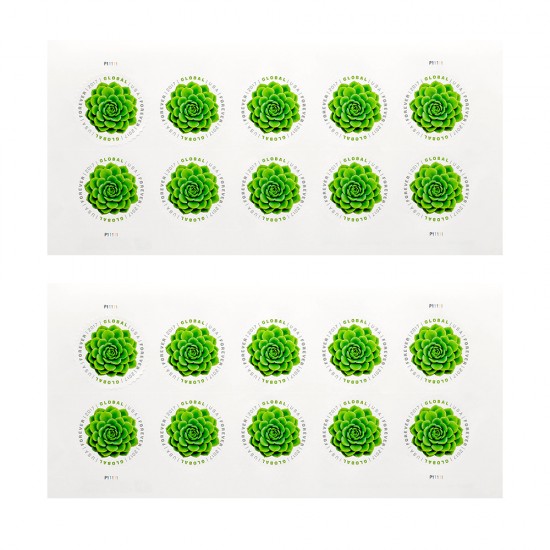 2017 USA Global Succulents Forever Stamps