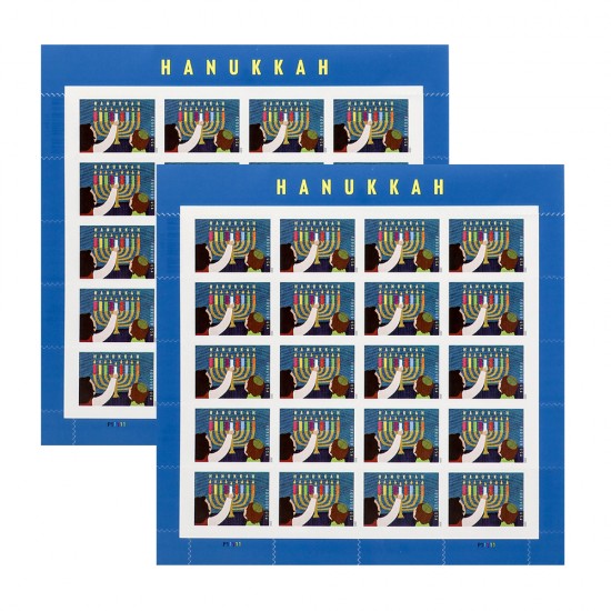 2020 US Hanukkah Forever Stamps