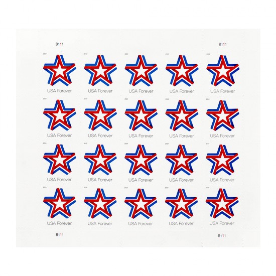2019 USA Star Ribbon Forever Stamps