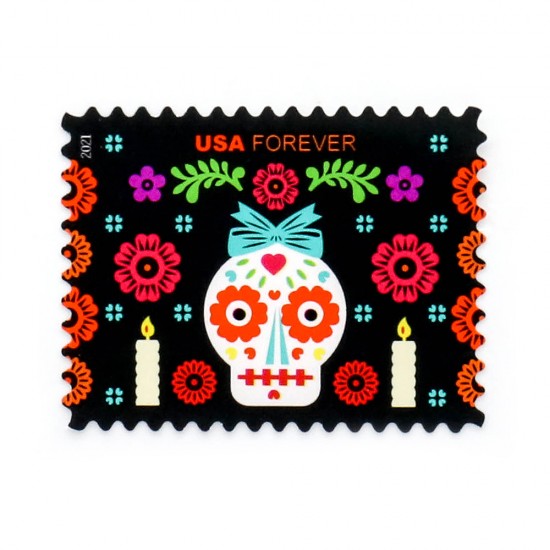 2021 US Day of the Dead Forever Stamps