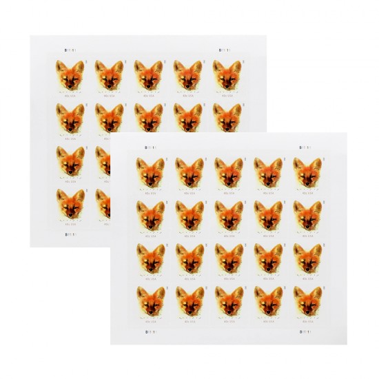 2023 40c Red Fox (Sheet Stamp)